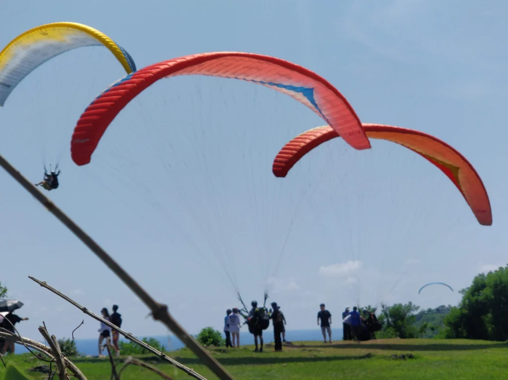 Cara kerja paragliding 